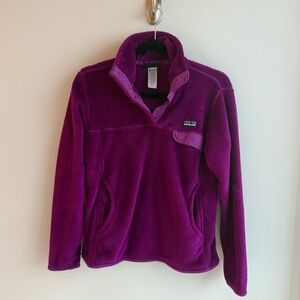 Patagonia rare purple Fleece Jacket pullover